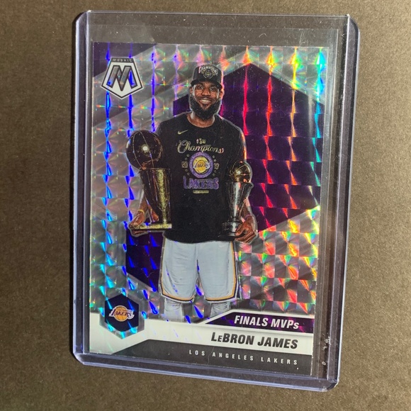 🔥🏀LeBron James Panini Mosaic Prizm basketball card - 100% authentic🏀🔥 - Picture 6 of 11
